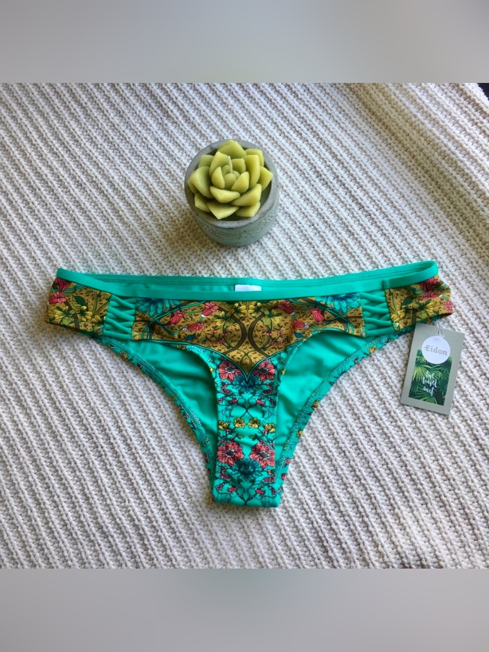 Turquoise Eidon Bikini Bottoms